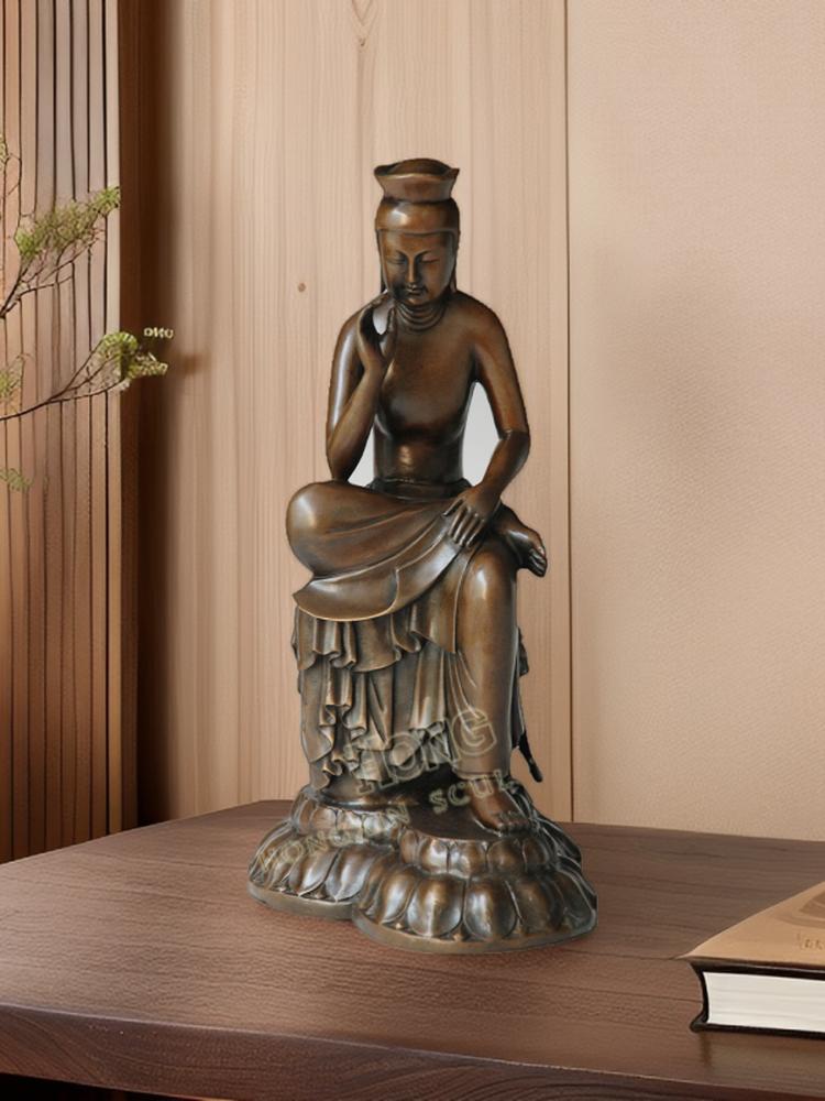 조각상 반가사유상 21cm 기념품 - 상세 이미지 5