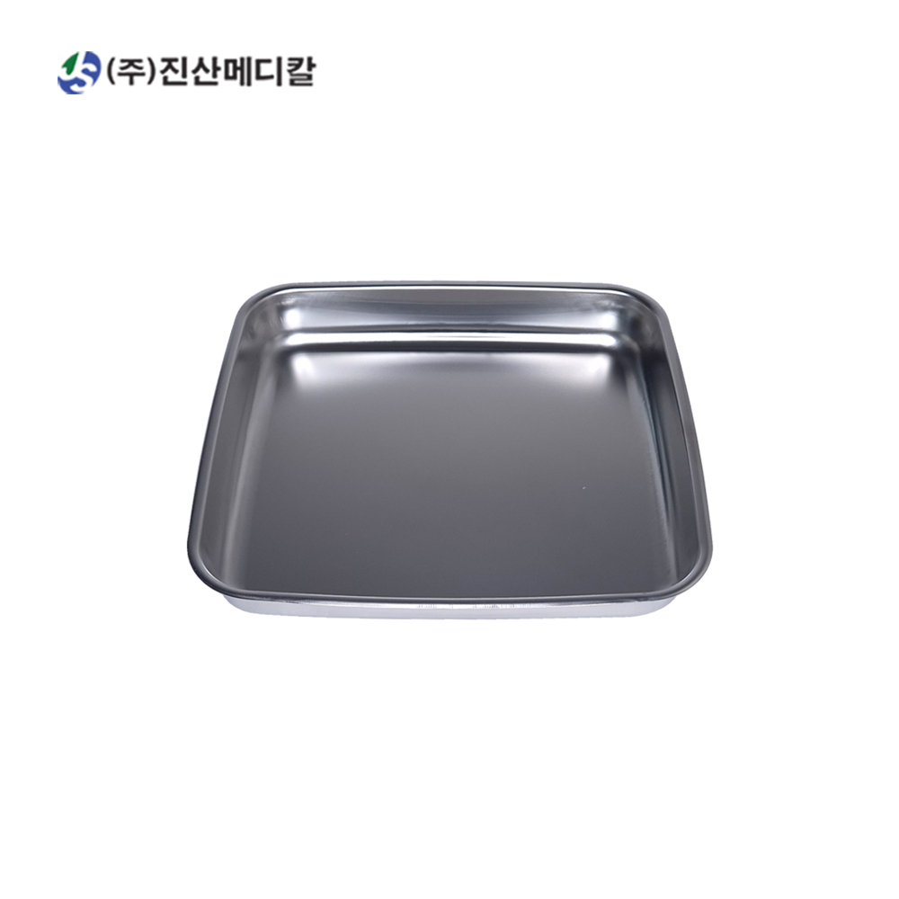 국산 고급형 스텐 일식 개무밧드 7절 250x200x40 병원 의료용 병원용 트레이 - 상품 이미지