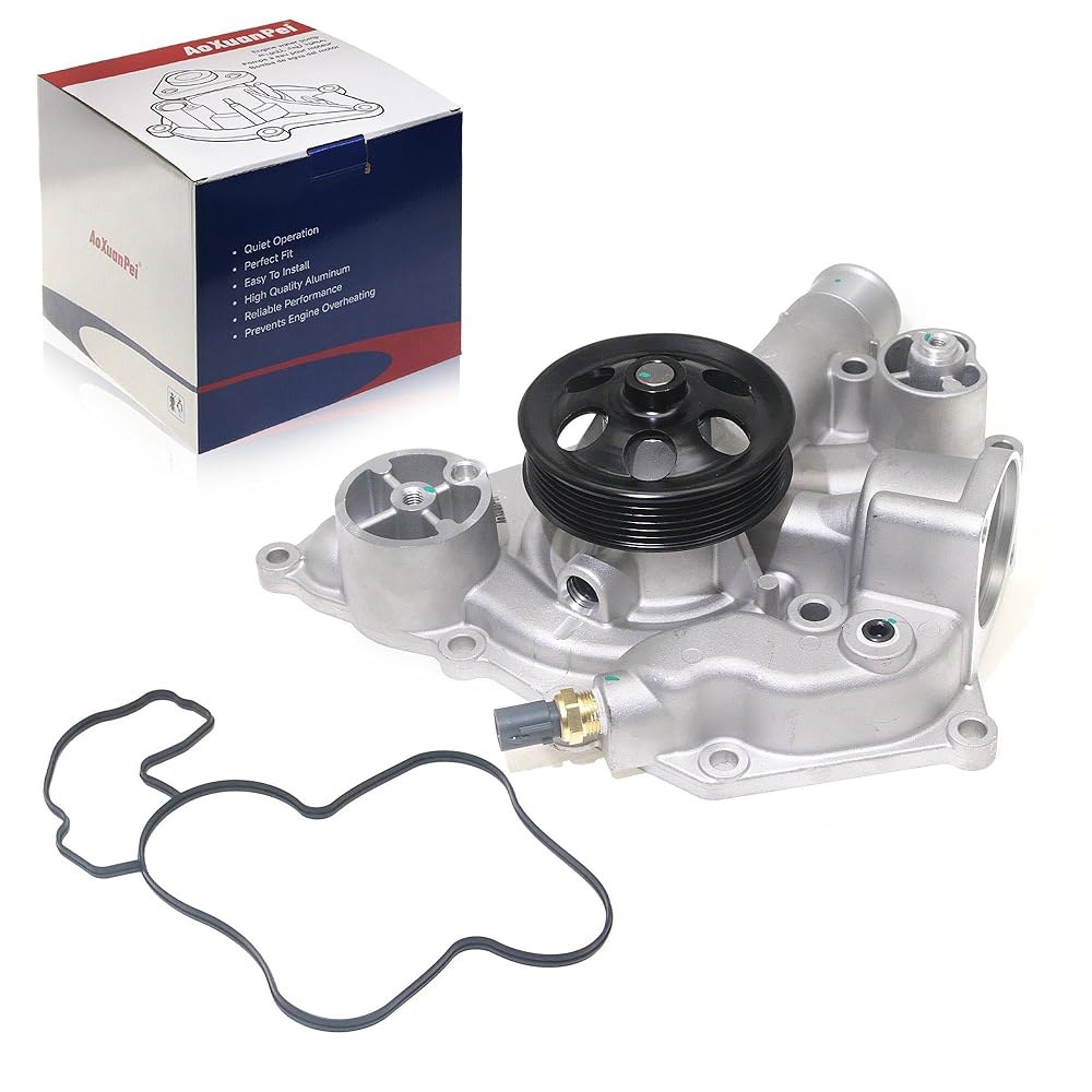 엔진 워터 펌프 AW6653 5.7L / 6.4L V8 2011-2023 크라이슬러 300, 2011-2024 듀랑고, 닷지 챌린저, 충전기, 지프 그랜드 체로키 호환 - 상품 이미지