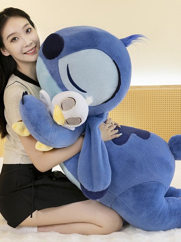 초대형 스티치 바디필로우 인형 쿠션 애착 선물 수면 침대 베개 - 상세 이미지 2