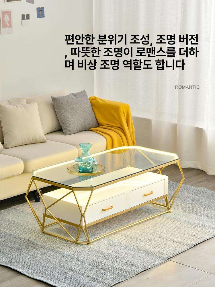 거실장 1800 대리석 무늬 높은 수납 홈 인테리어 아파트 TV 선반 꾸미기 - 상세 이미지 4