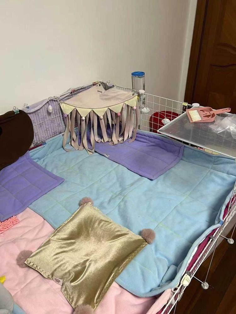 커피색 사육장 실내용 피그미 놀이터 아크릴 다람쥐집 키우기 은신처 - 상세 이미지 3
