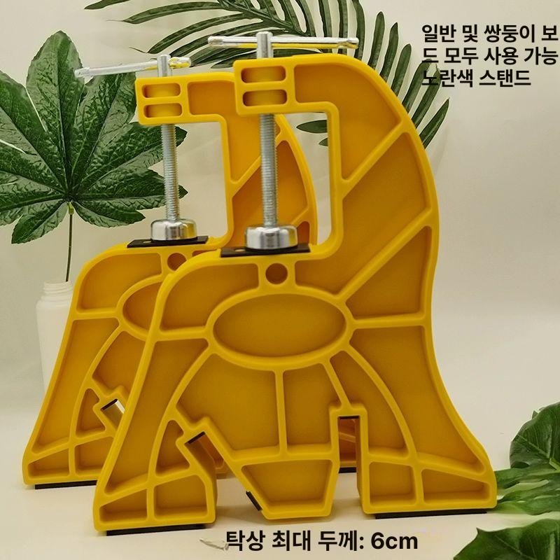 왁싱 고정바이스 스노우보드 고정틀 받침대 튜닝 브래킷 클램프 정비 유지 프레임 - 상품 이미지