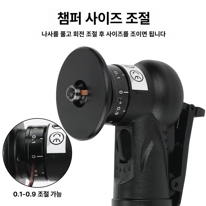 에어 앵글 그라인더 100밀리 로터리 레버식 양산용 다목적 연마기구 - 상세 이미지 5