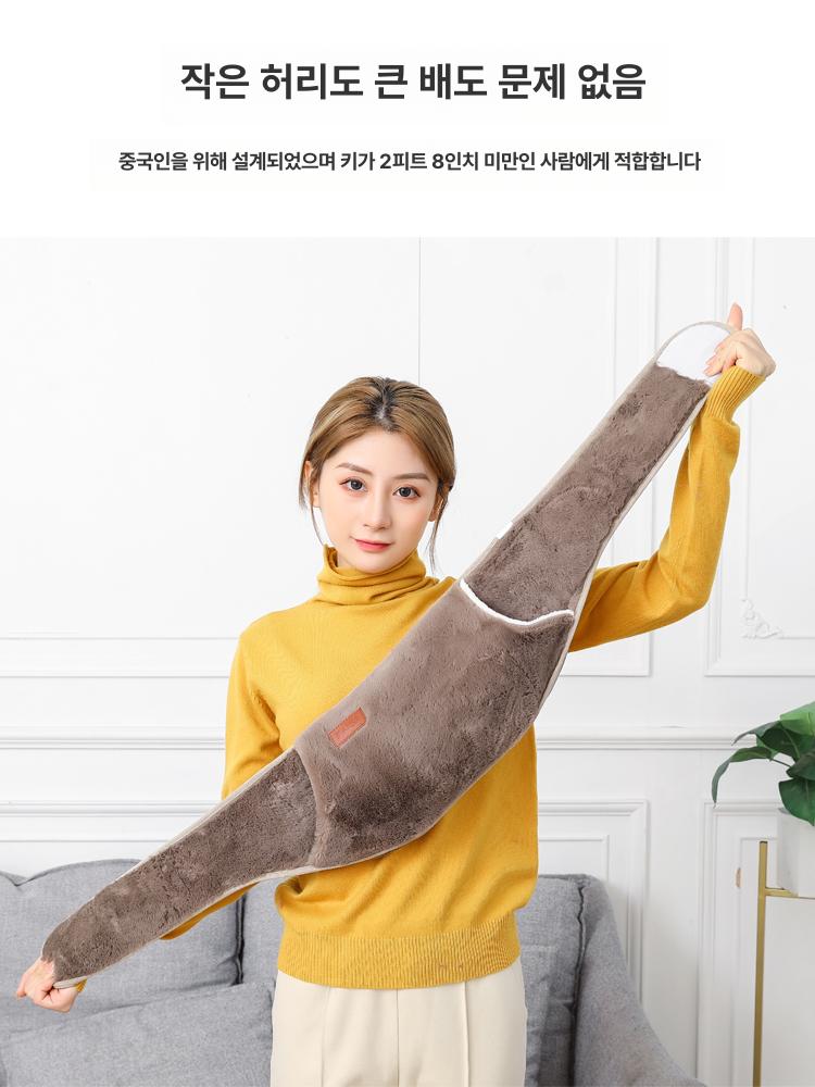 겨울 손난로 발난로 온열 물병형 따뜻한 1인용 휴대용 핸드워머 발워머 보온용품 - 상세 이미지 3