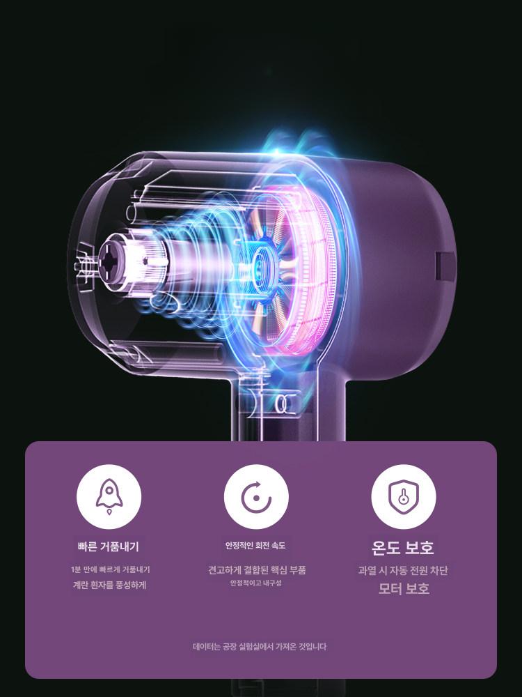 염색약 전동믹싱기 무선 미용실 전기 휘핑기 도구 염료 상업용 - 상세 이미지 4