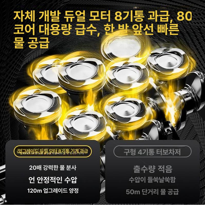 자동 정원용 수중펌프 관개 양수기 화분 꽃 급수 가정용 무선 충전식 분수 물뿌리기 - 상세 이미지 3