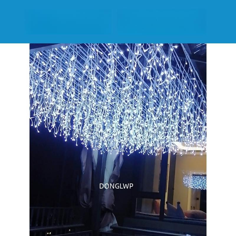 웜색 태양광줄조명 데코 가랜드조명 와이어 은은한조명 파티라이트 가랜드전구 - 상세 이미지 3