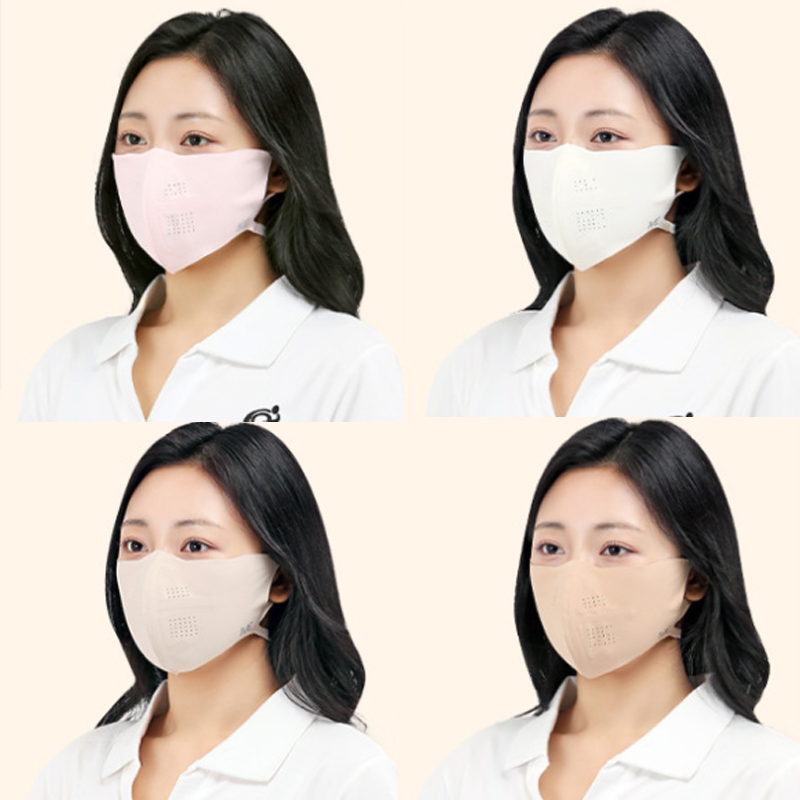 스탠다드마스크 uv자외선차단 얼굴햇빛가리개 남성 여성 골프마스크 등산 자전거 러닝 - 상세 이미지 2
