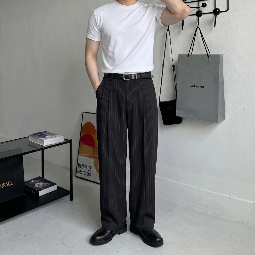 1+1 쿨 여름 무지 크롭 남자머슬핏반팔 숄더절개 라운드티셔츠 - 상세 이미지 4