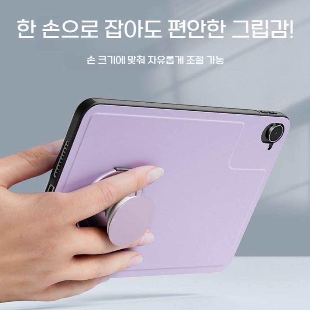 레드미k 패드2 보호 케이스 마그네틱 자석 그립톡 거치대 커버 - 상세 이미지 4