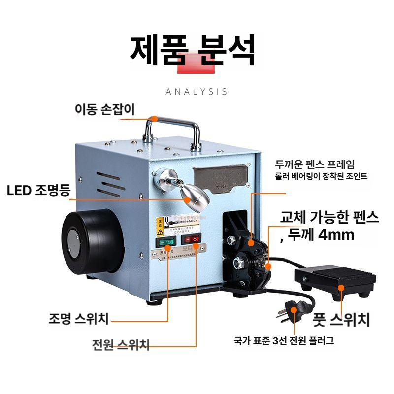 터미널 압착기 자동 크림핑 펜치 와이어 전선 크림퍼 도구 커터 다기능 전기공구 - 상세 이미지 3