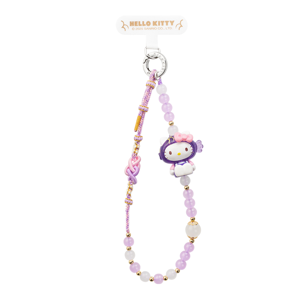 산리오 코이 가디언 핸드 랜덤박스 헬로 키티 리본 비즈 핸드폰 스트랩 줄 - 상세 이미지 3