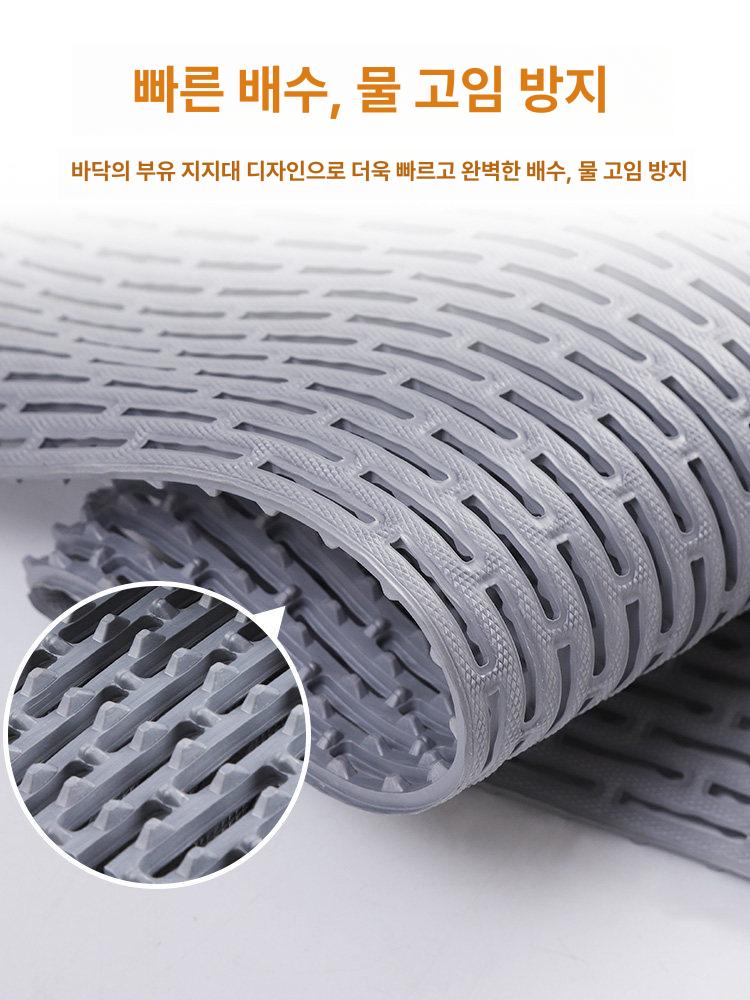 목욕탕 미끄럼방지패드 논슬립 미끄럼방지매트 욕실매트 야외 발판 욕실깔판 물빠짐 - 상세 이미지 3