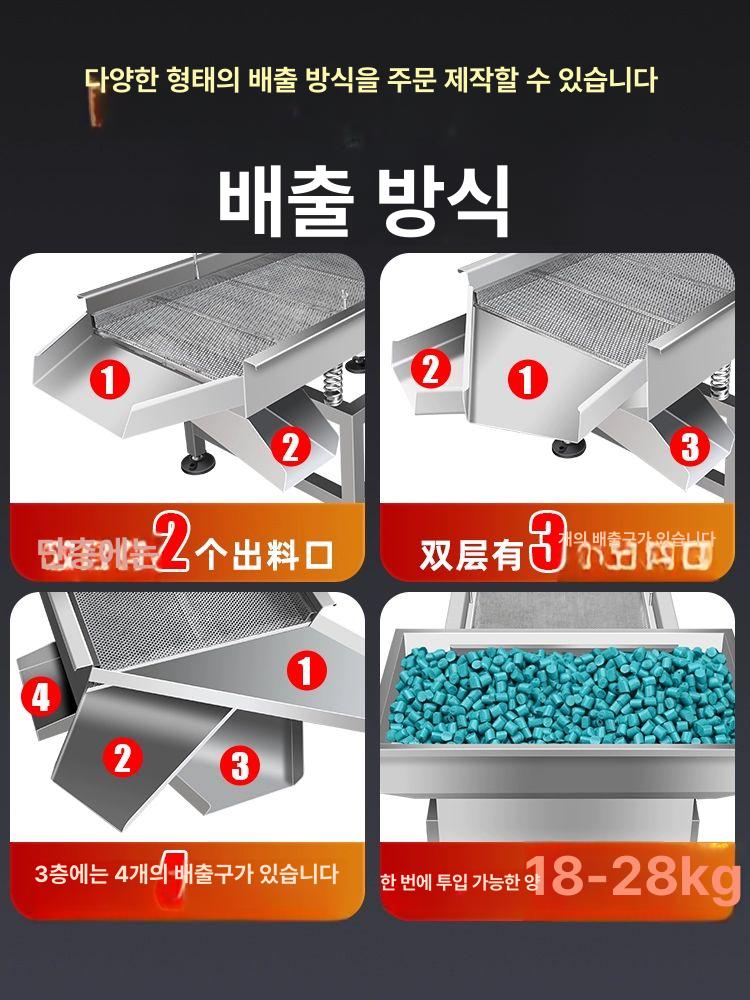 농산물 선별기 쌀 농업 진동체 참깨 풍구 석발기 스크리닝 곡물 쭉정이 잡곡 제거 - 상세 이미지 4
