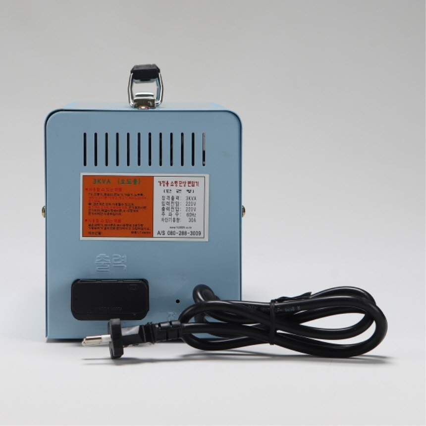 가정용 소형 변압기 HU-3000 3000VA 220V 오도 오토트랜스 한일파워 - 상세 이미지 5