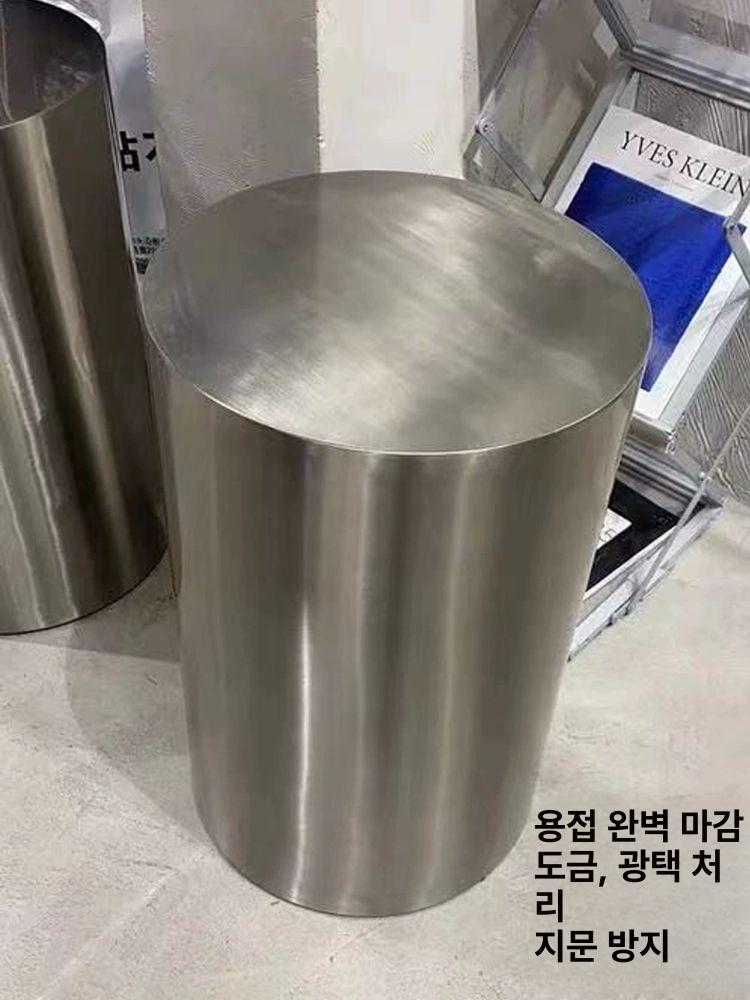 스테인리스 의류매장 진열대 옷가게 고급매장용 전시 길이 인테리어용 쇼룸 튼튼한 - 상세 이미지 5