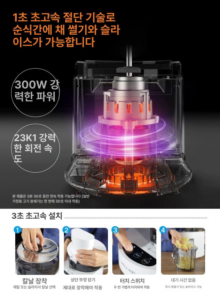 슬라이스 당근채썰기 당근채칼 채소절단기 야채칼 양파 양배추 당근절단기 - 상세 이미지 5