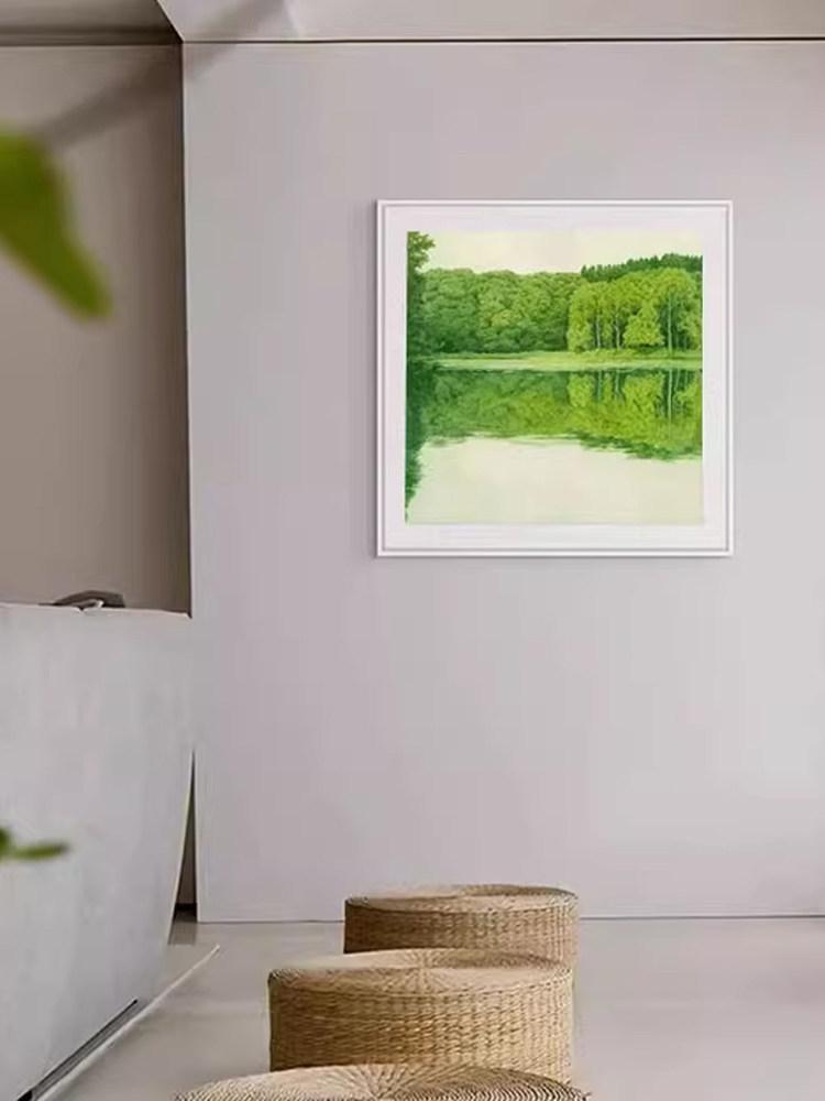 꽃 그림 백드롭페인팅 풍경 유화 아트 홈인테리어 캔버스 벽 장식 데코 공예 포스터 - 상품 이미지