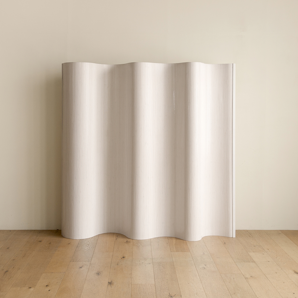 헤세 원목 룸 디바이더 롤러블 공간분리 가벽 파티션 2100x1500mm, 내추럴 - 상세 이미지 5