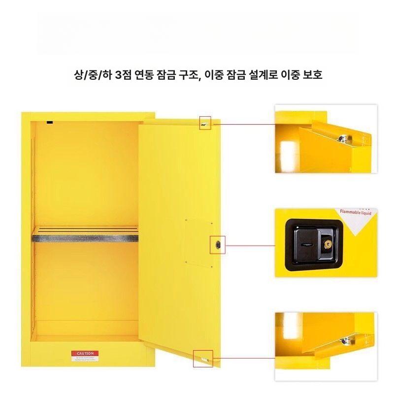 방폭 위험물 보관함 화학유해물질 저장소 안전 캐비닛 보안 용기 - 상세 이미지 2