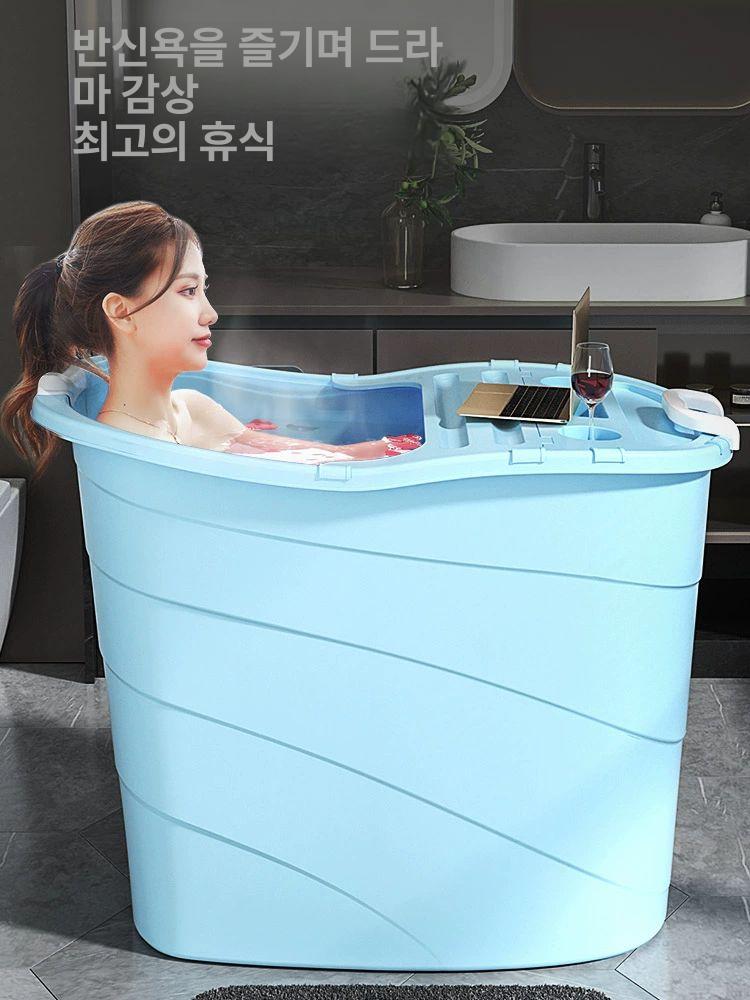 가정용사우나 목욕 건식반신욕기 간이욕조 성인용 항온 특대형 어른 홈스파 좌식 - 상세 이미지 4