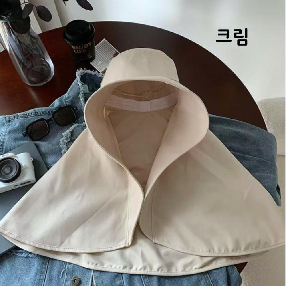 썬캡 여름 모자 해변 일 플랩캡 여성 물놀이 풀커버 챙모자 등산 자외선차단 이미지 8