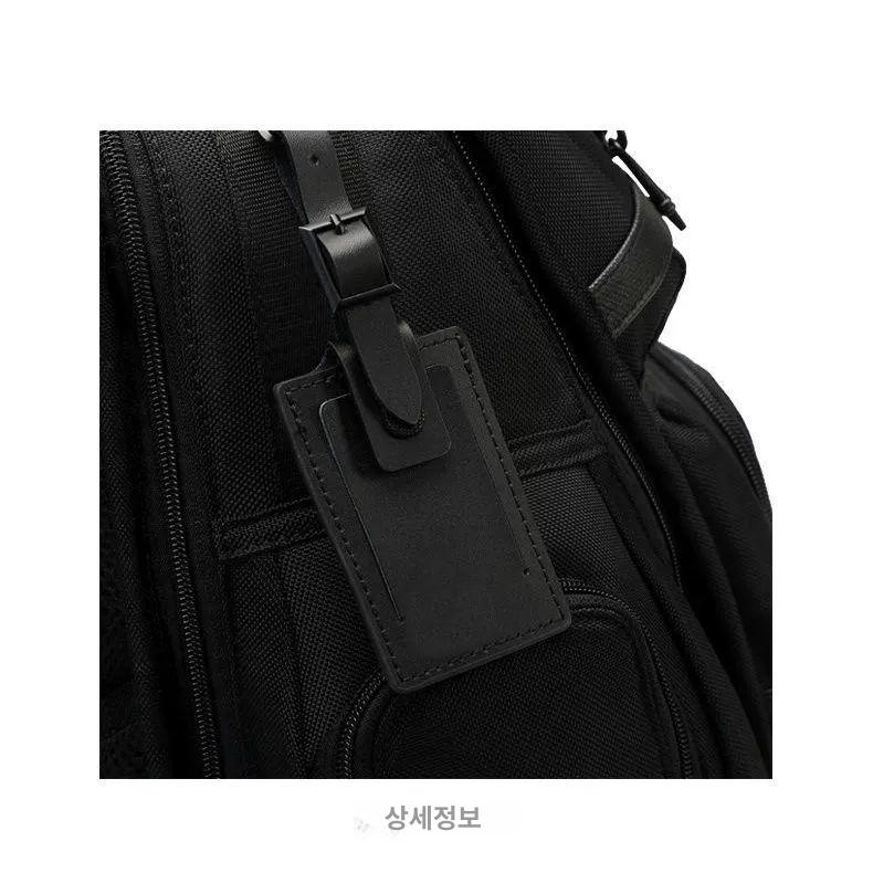 남성 블랙 캐주얼 백팩 여행 비즈니스 통근용 데일리백 웨딩 신랑 정장 어깨가방 - 상세 이미지 5