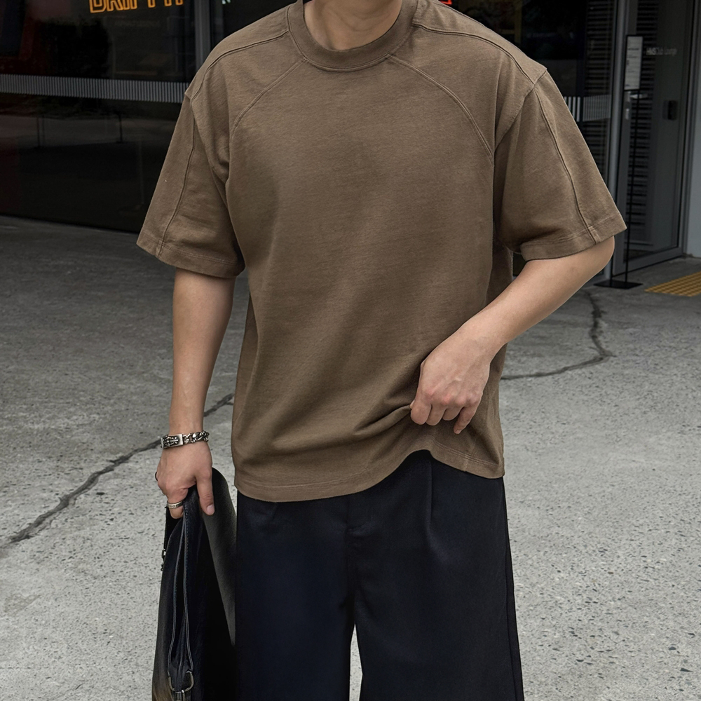 피그먼트반팔 두꺼운반팔 이미지 7