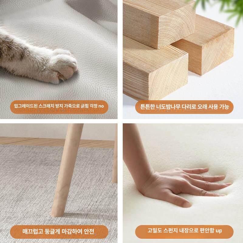 2인용 탁자 원형테이블 티테이블 원룸 다이닝 카페테이블 원탁식탁 카페원탁테이블 - 상세 이미지 5