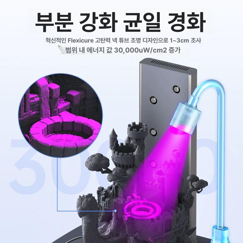 3d프린터 경화기 후가공 자외선 건조기 후처리 오븐 굳힘기 레진세척기 세정 프린팅 - 상세 이미지 3