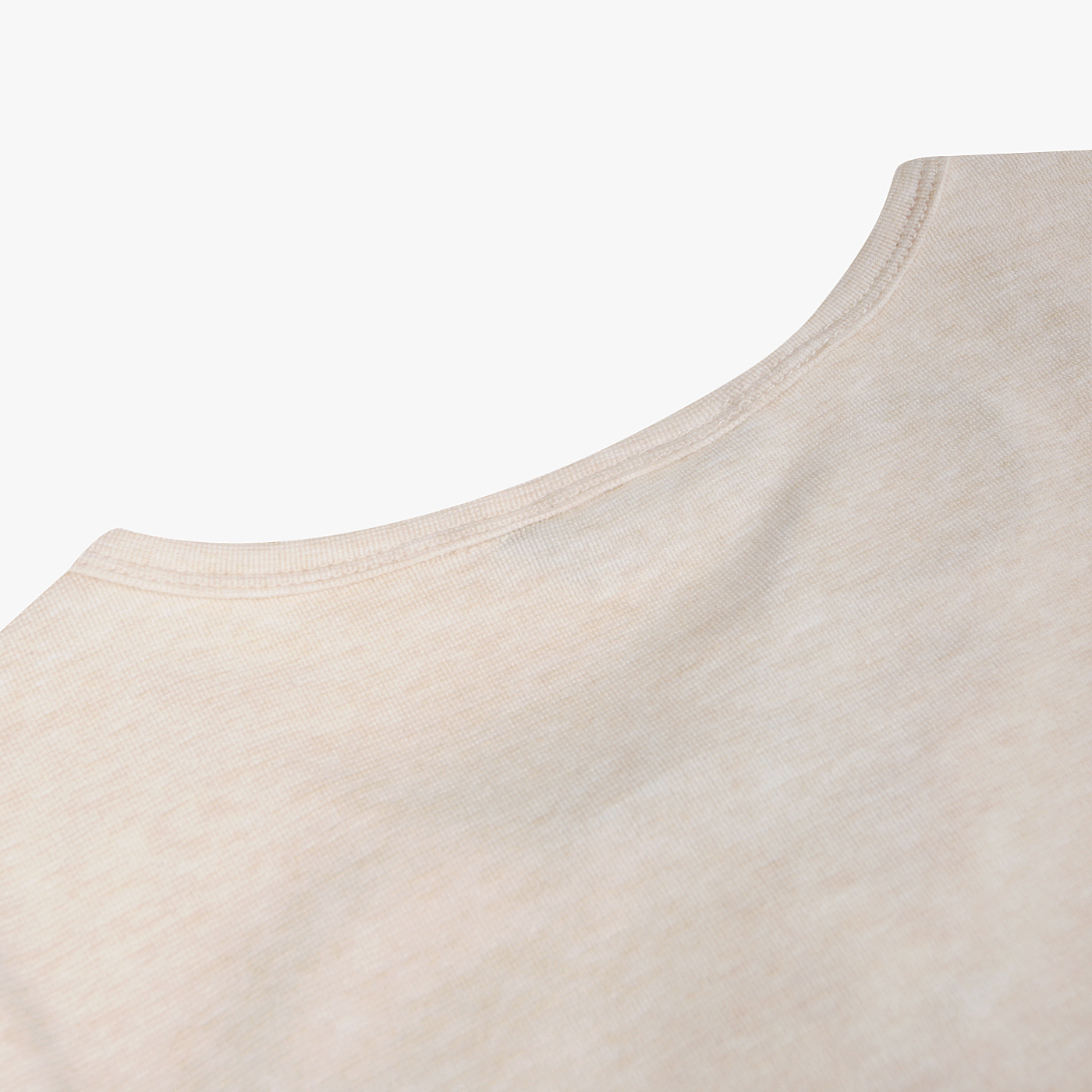 더데이걸 레이스업넥 슬림핏 티셔츠 TGRA26610 이미지 6