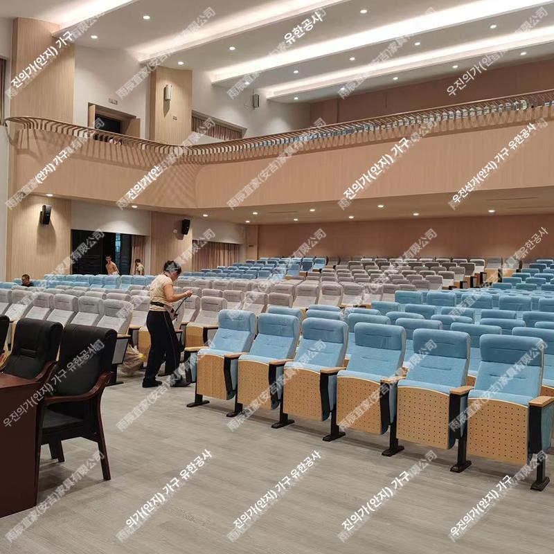 접이식 강의실 의자 단체석 강당 교회 객석 대학교 공연장 행사 관중석 수강생 다목적 - 상세 이미지 2