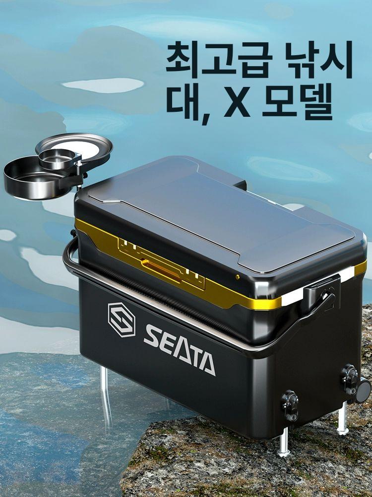 낚시 쿨러 캐리어 바퀴 캠핑 정사각형 보냉백 아이스박스 - 상세 이미지 2