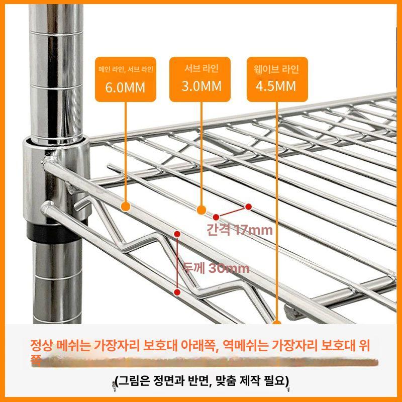 이동형 철제선반 공장 수납장 파렛트 앵글 거치대 창고랙 - 상세 이미지 3