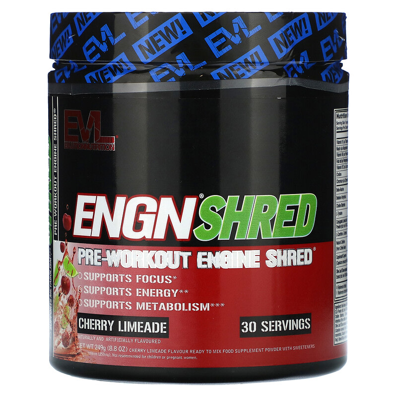 이보루션뉴트리션 Pre-Workout Engine Shred 250g, 3개 - 상세 이미지 2