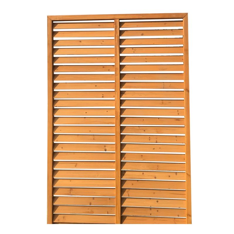 우드 원목 나무파티션 정원 거실 목재 카페 현관 업소용 공간 테라스 격자 높이 분리 - 상세 이미지 5