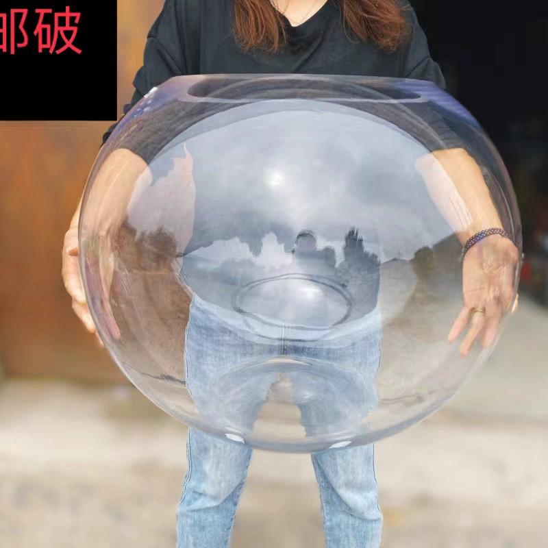사무실용 원형어항 대형 둥근 물고기 수족관 인테리어 아크릴 수조 관상어 관상용 - 상세 이미지 3
