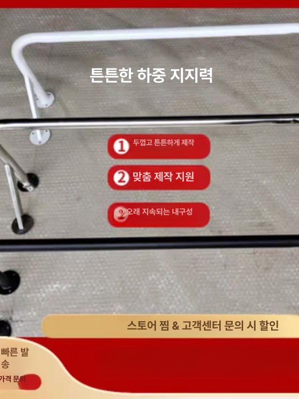 철제 벽행거 벽걸이후크 주물옷걸이 벽부착고리 모자걸이 벽걸이옷걸이 벽부착행거 - 상세 이미지 2