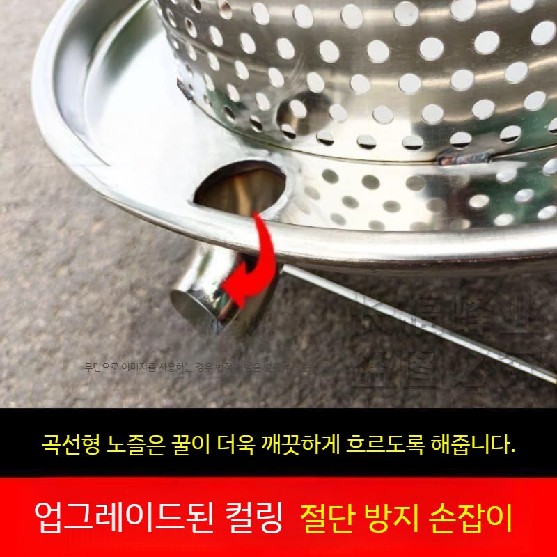 304 추출기 수동 가정용 스텐 착즙기 프레스 압착기 술통 자동레몬착즙기 레몬착즙기 쥬서 처리  숏헤드 스테인리스 스틸 프레스 - 상세 이미지 4