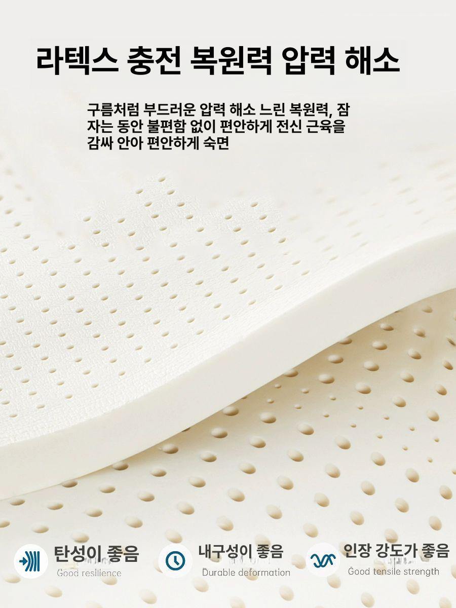 접이식 침대매트리스 토퍼 침구류 푹신한 침대패드 가정용 침실용품 - 상세 이미지 3