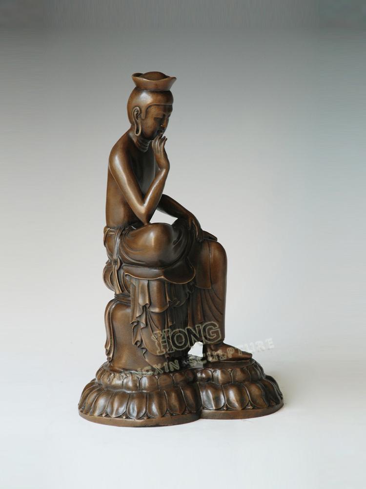 조각상 반가사유상 21cm 기념품 - 상세 이미지 2