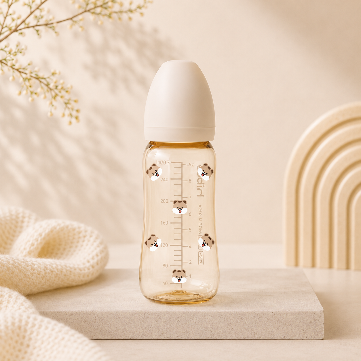 하이비 PPSU 에잇벤트 배앓이방지 젖병 270ml 트윈팩 이미지 6
