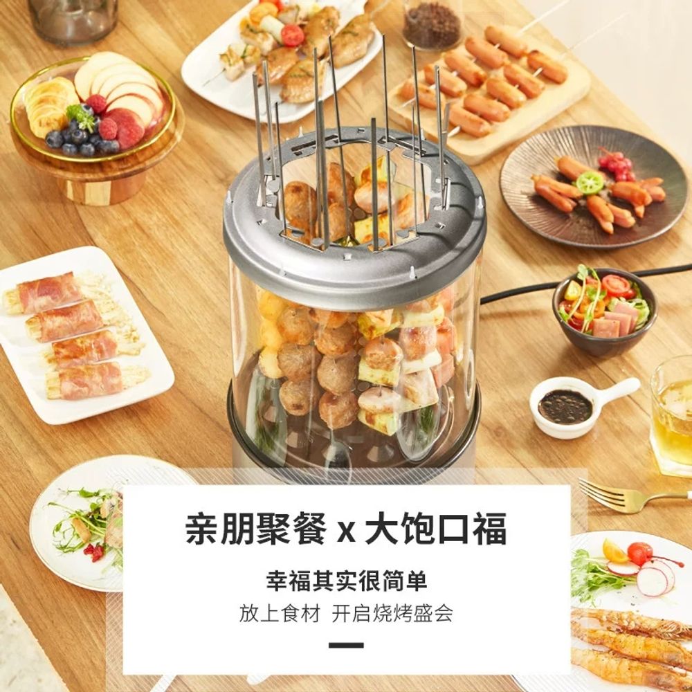 자동 구이 가정용양꼬치기계 회전 전동 - 상세 이미지 3