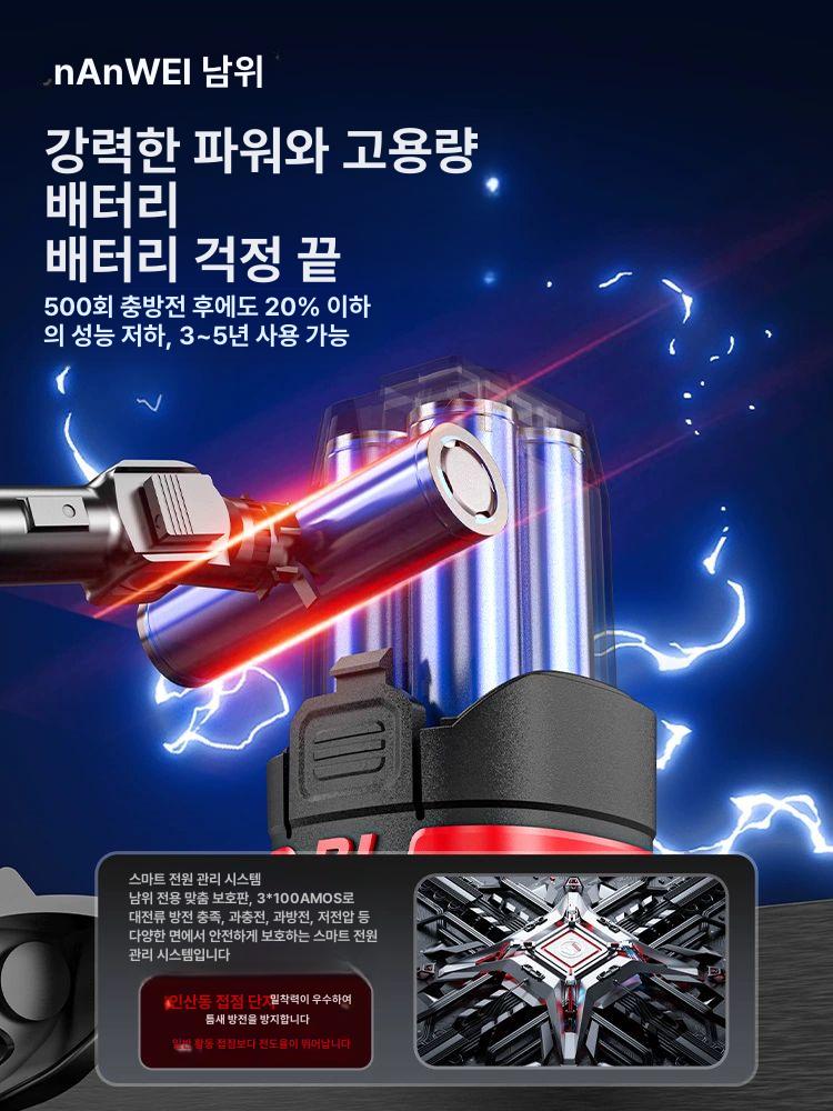 무선 충전드릴 미니 전동드라이버 가정용 소형 배터리 전문 공구 세트 - 상세 이미지 3