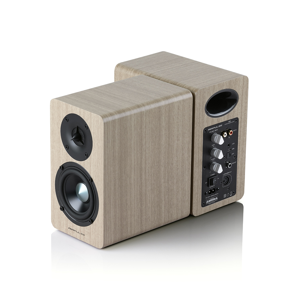 [EDIFIER] AIRPULSE A60 Hi-Fi 블루투스 스피커 월넛 - 상세 이미지 5