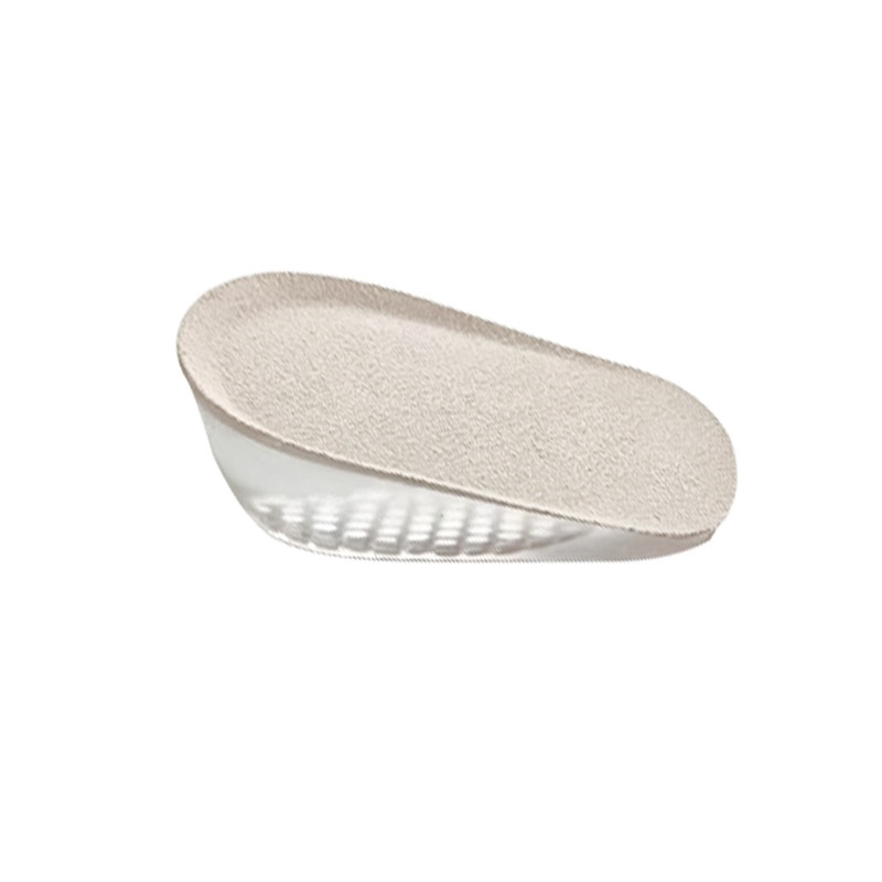 투명 키높이깔창 남녀공용 신발깔창 사이즈조절 베이지 벨벳 투명 가방 여성용 1.5cm - 상세 이미지 5