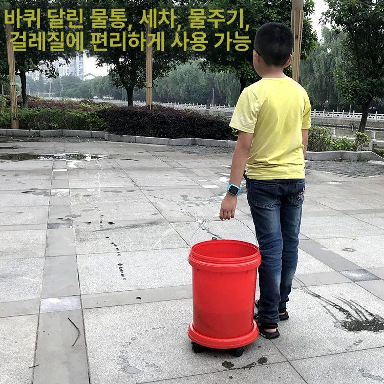 락스통 저장용기 수도꼭지 대용량 사각 생수통 캠핑 말통 물탱크 저수조 야외용 보관 - 상세 이미지 4