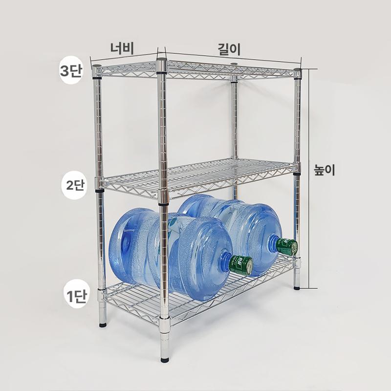 선반 철망 창고 높이 수납장 매쉬망 앵글 파티션 진열대 네트망 휀스 정리대 랙 - 상세 이미지 3