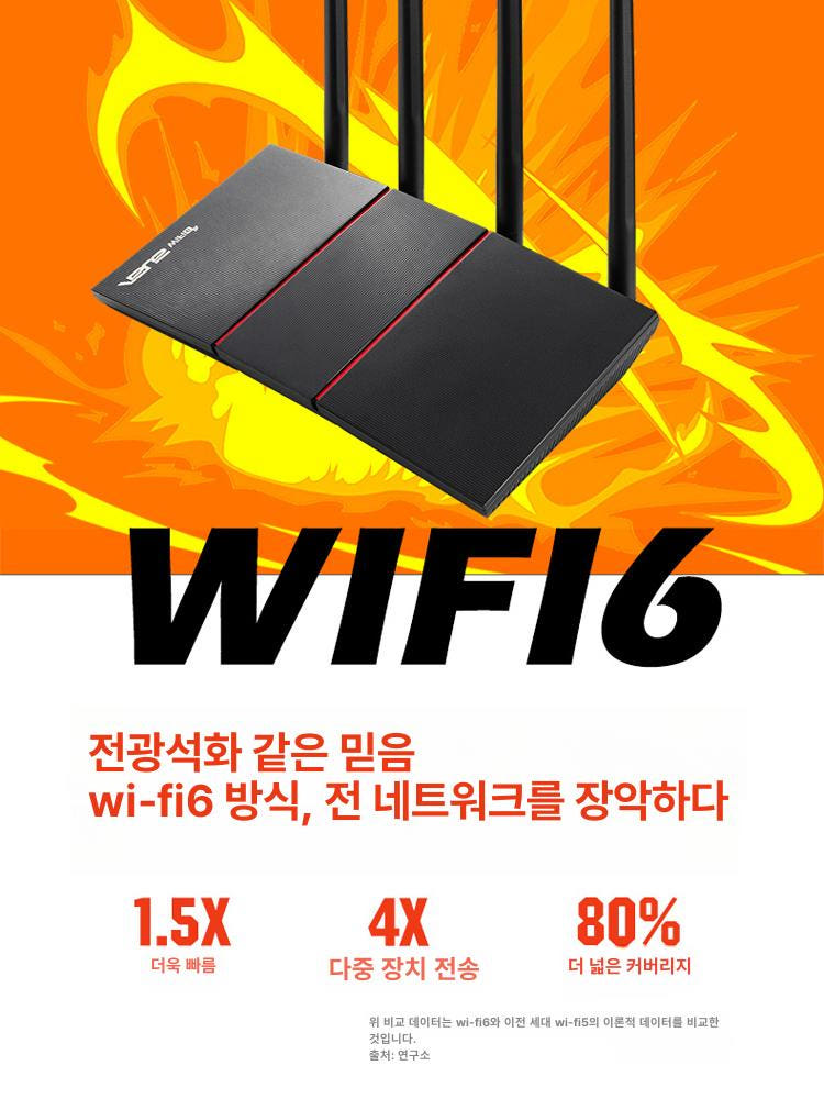 에이수스 공유기 무선 스마트 기능 제어 포트